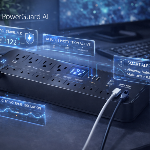 Veroya PowerGuard AI™ Smart Surge Protector – VEROYA & CO